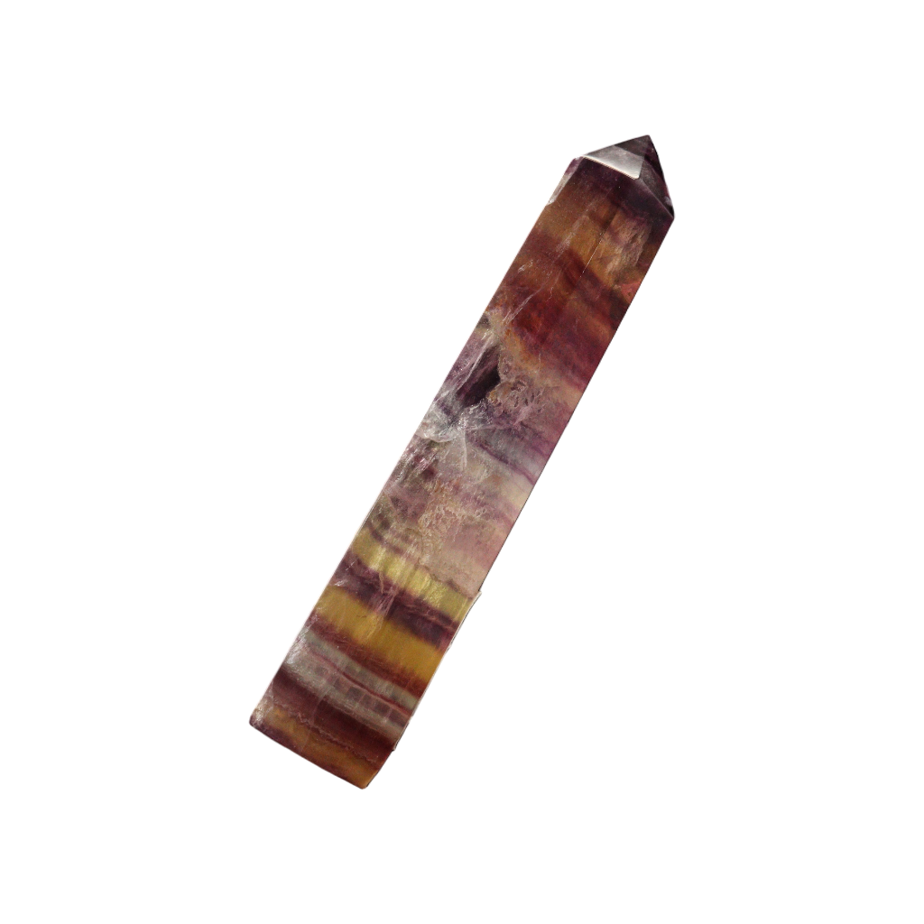 Multi Coloured Fluorite Tower