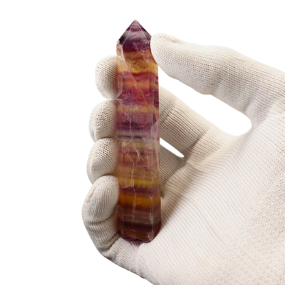 Multi Coloured Fluorite Tower