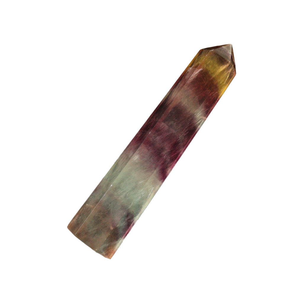 Multi Coloured Fluorite Tower