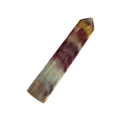 Multi Coloured Fluorite Tower