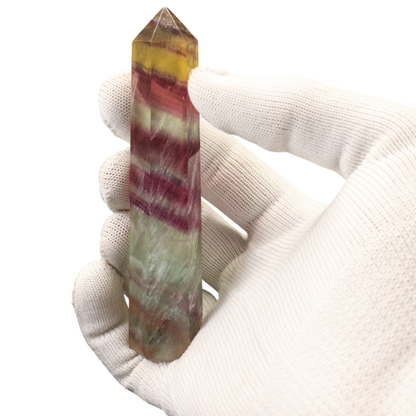 Multi Coloured Fluorite Tower
