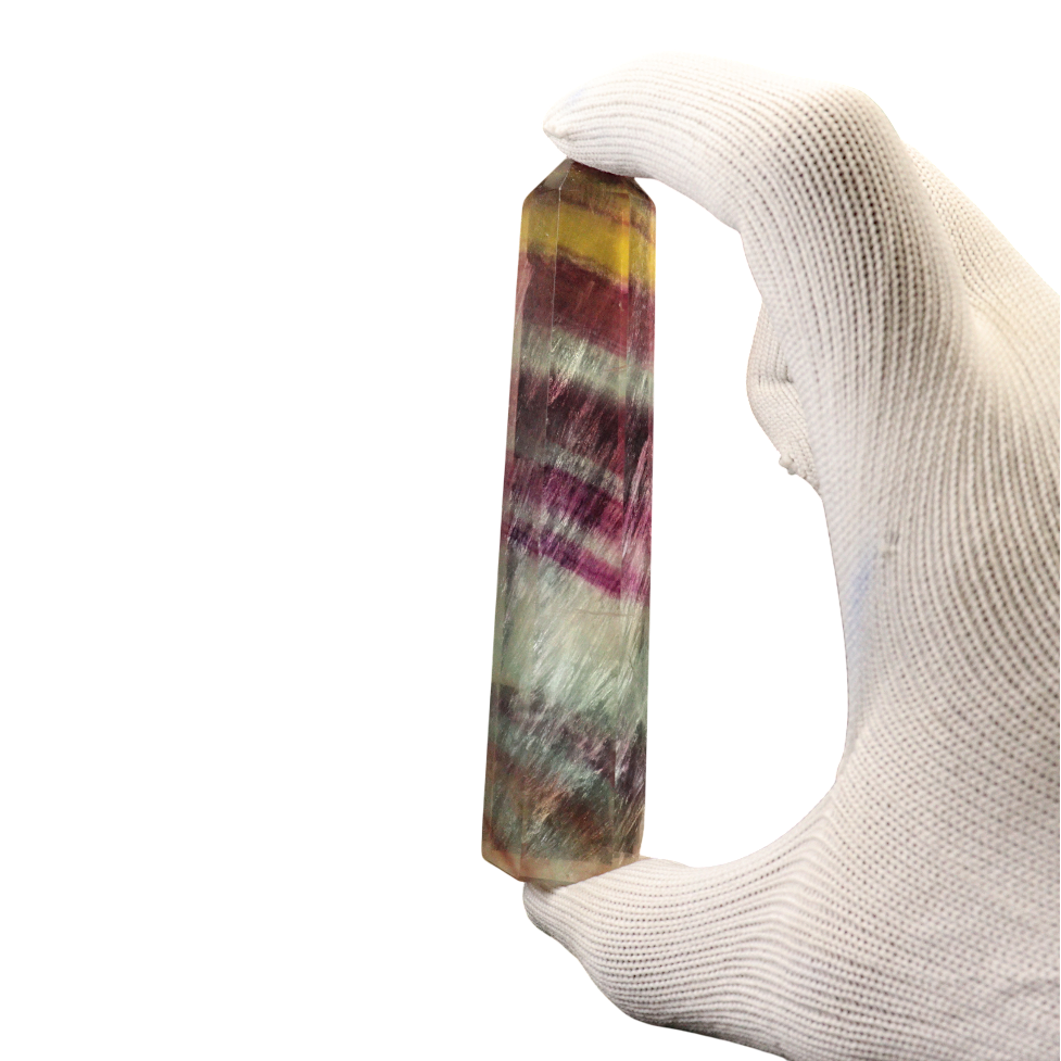 Multi Coloured Fluorite Tower