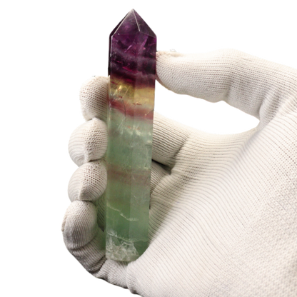 Multi Coloured Fluorite Tower