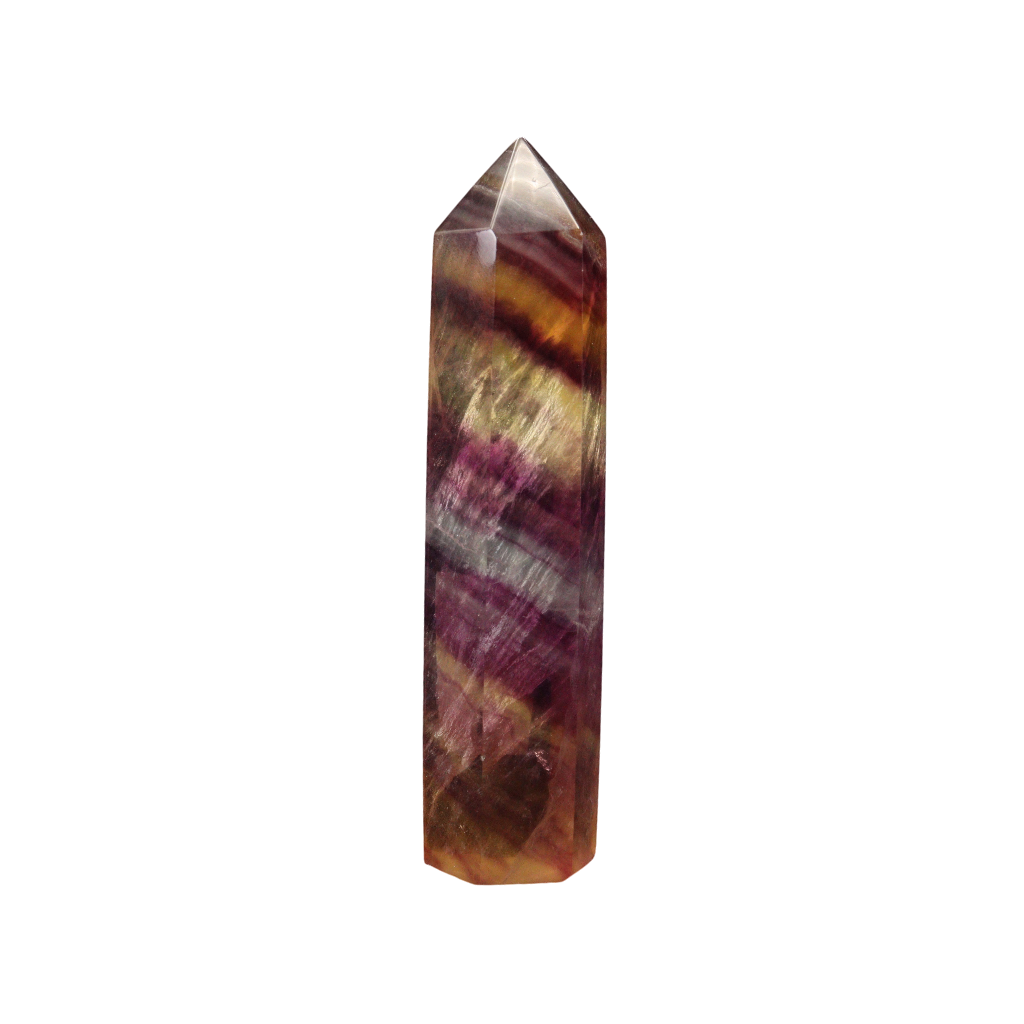 Multi Coloured Fluorite Tower