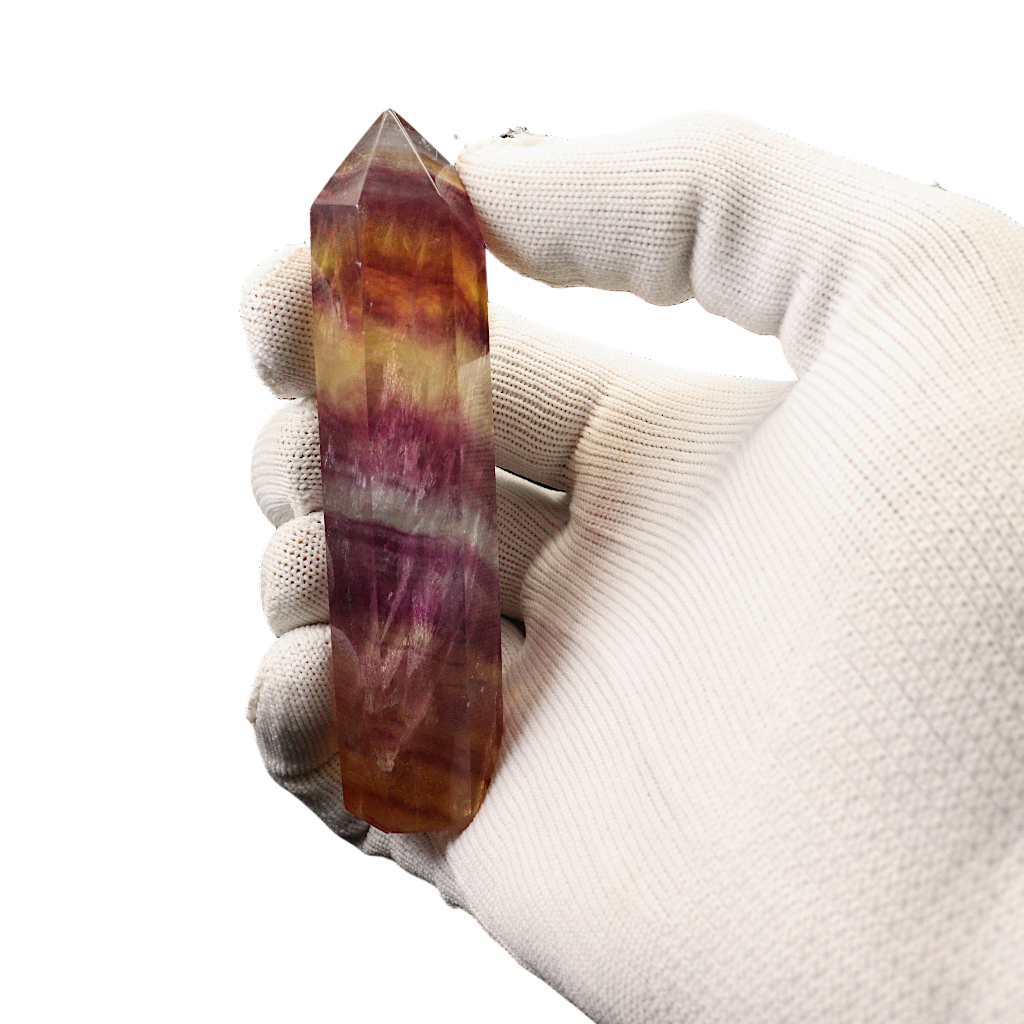 Multi Coloured Fluorite Tower