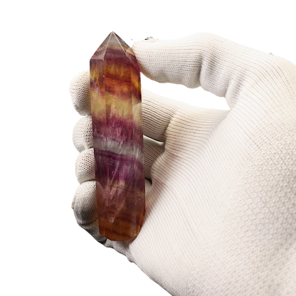 Multi Coloured Fluorite Tower