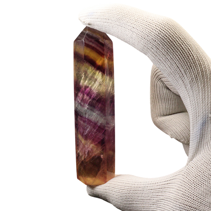 Multi Coloured Fluorite Tower