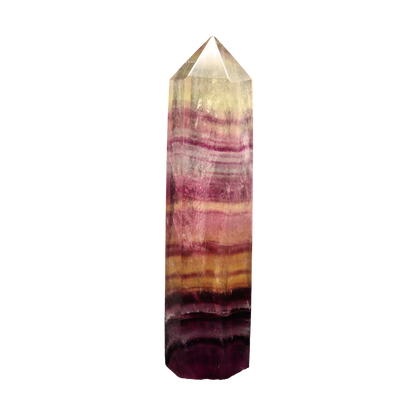 Multi Coloured Fluorite Tower