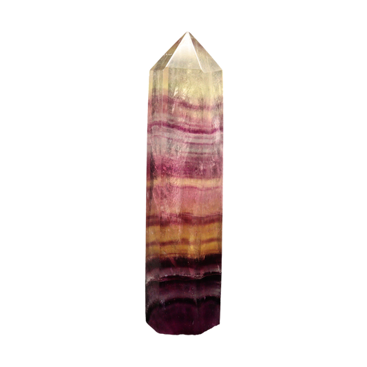 Multi Coloured Fluorite Tower