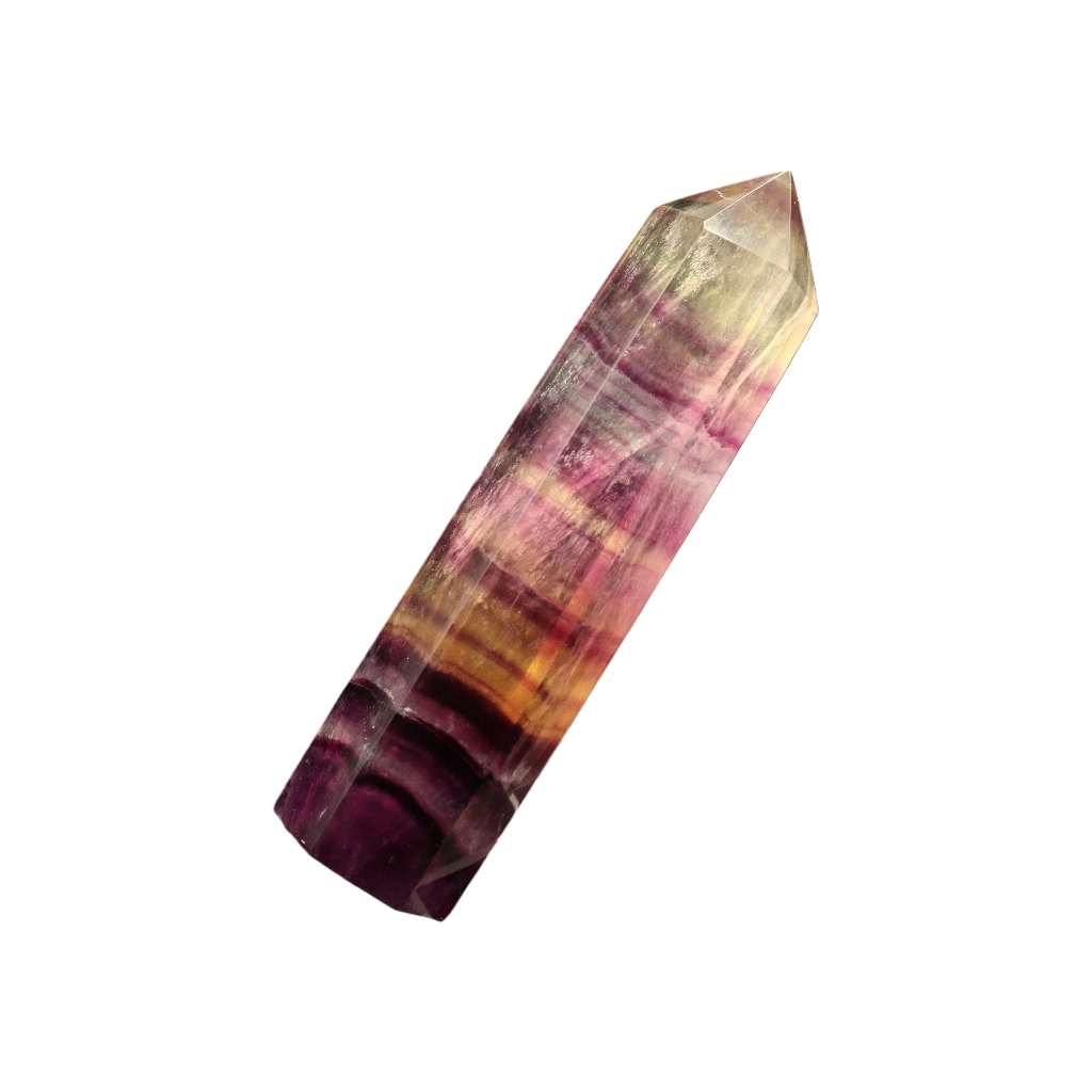 Multi Coloured Fluorite Tower