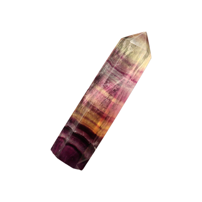 Multi Coloured Fluorite Tower