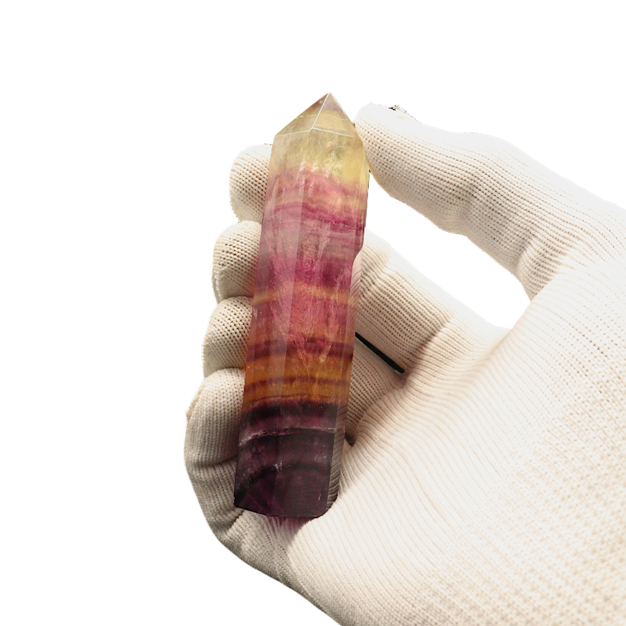 Multi Coloured Fluorite Tower