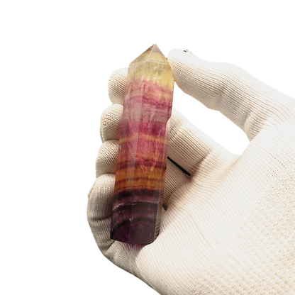 Multi Coloured Fluorite Tower