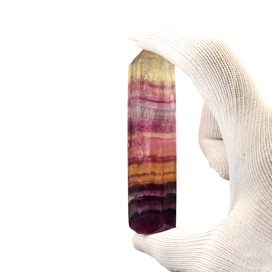 Multi Coloured Fluorite Tower