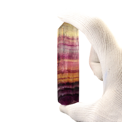 Multi Coloured Fluorite Tower