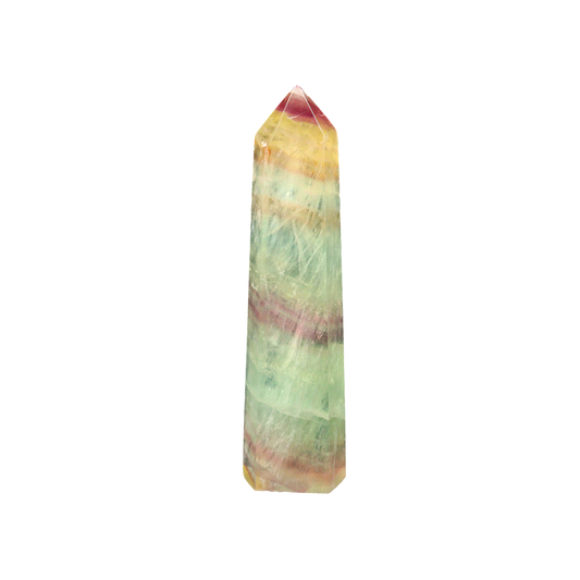 Multi Coloured Fluorite Tower