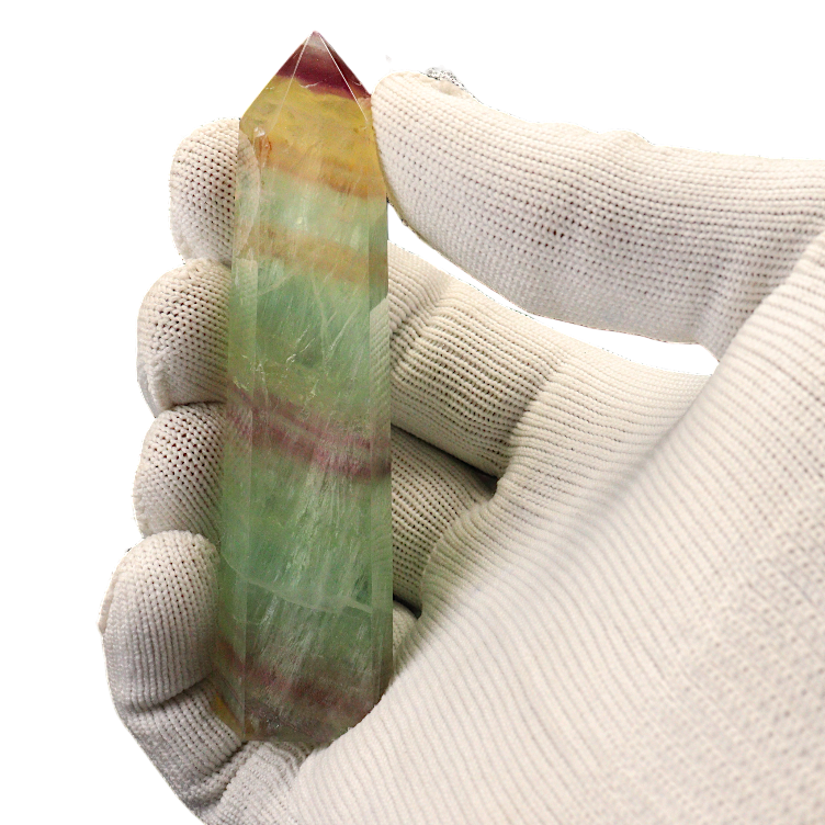 Multi Coloured Fluorite Tower