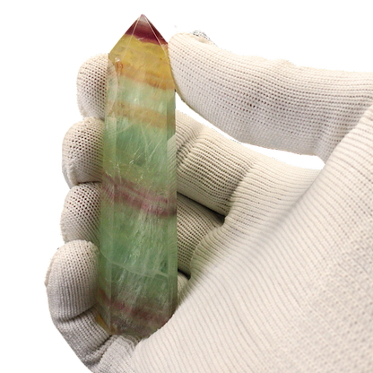 Multi Coloured Fluorite Tower