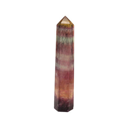 Multi Coloured Fluorite Tower