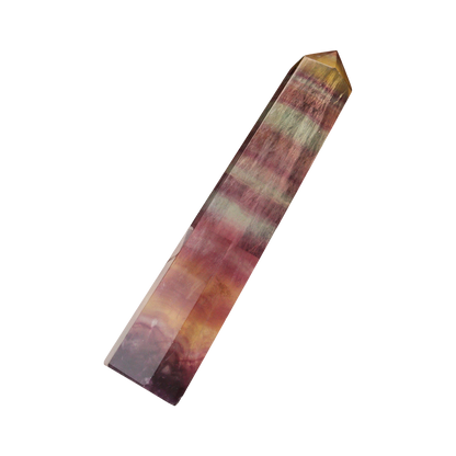 Multi Coloured Fluorite Tower