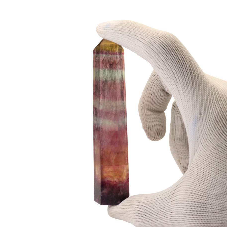 Multi Coloured Fluorite Tower