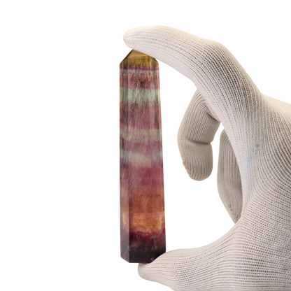 Multi Coloured Fluorite Tower