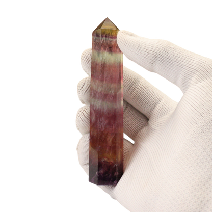 Multi Coloured Fluorite Tower