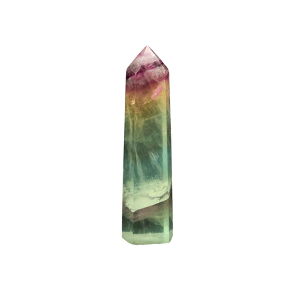 Multi Coloured Fluorite Tower