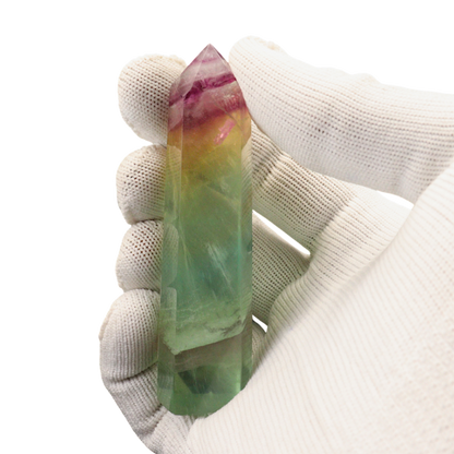 Multi Coloured Fluorite Tower