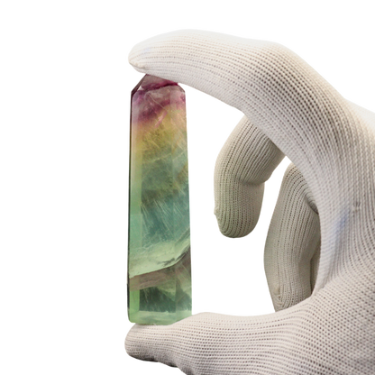 Multi Coloured Fluorite Tower