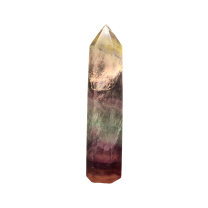 Multi Coloured Fluorite Tower