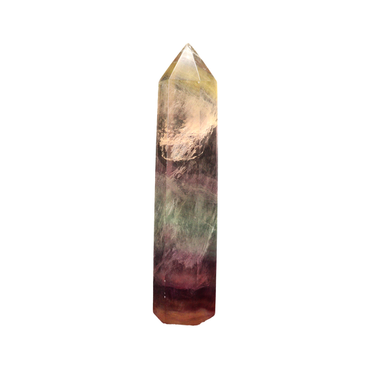 Multi Coloured Fluorite Tower