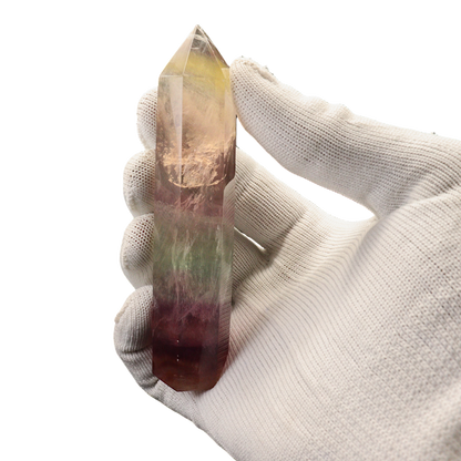Multi Coloured Fluorite Tower