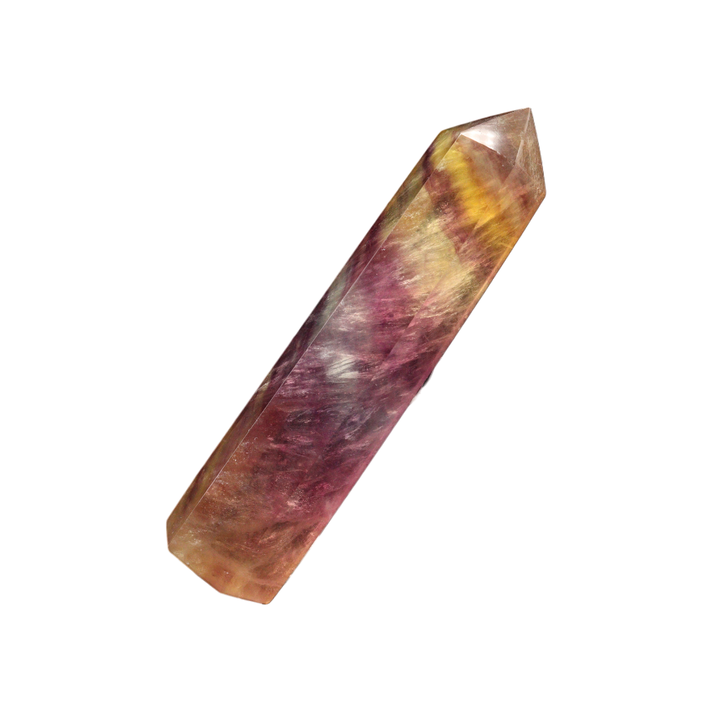 Multi Coloured Fluorite Tower