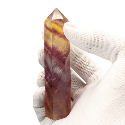 Multi Coloured Fluorite Tower