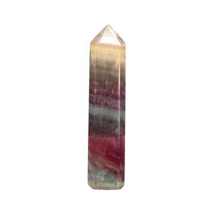 Multi Coloured Fluorite Tower