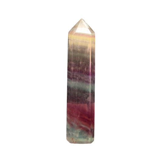 Multi Coloured Fluorite Tower
