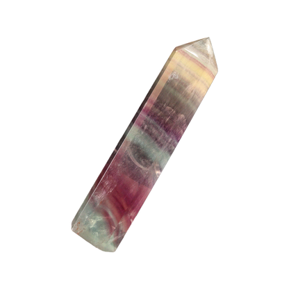 Multi Coloured Fluorite Tower