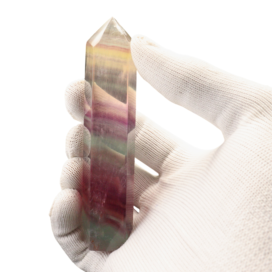 Multi Coloured Fluorite Tower
