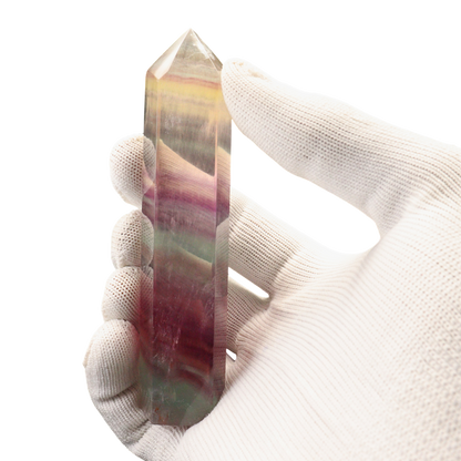 Multi Coloured Fluorite Tower