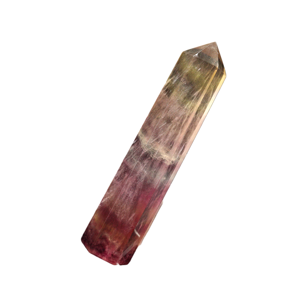 Multi Coloured Fluorite Tower