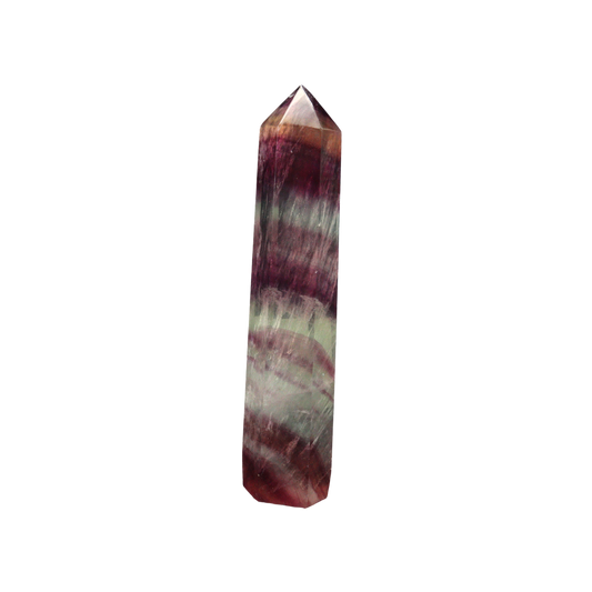 Multi Coloured Fluorite Tower
