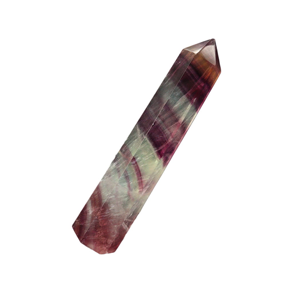 Multi Coloured Fluorite Tower
