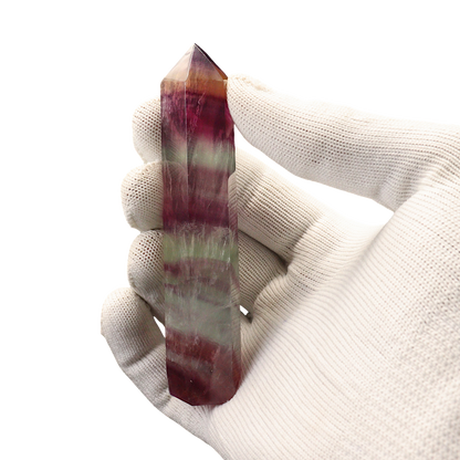 Multi Coloured Fluorite Tower