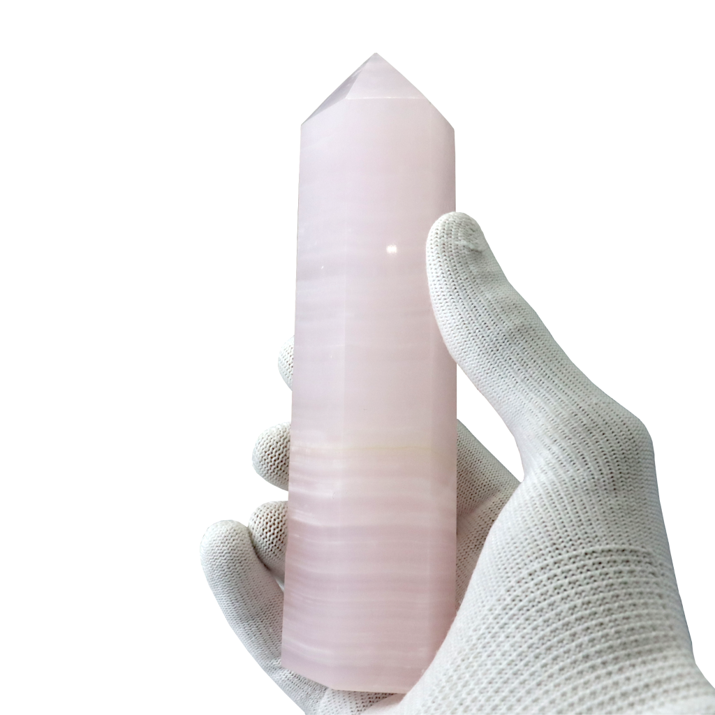 Pink calcite Tower