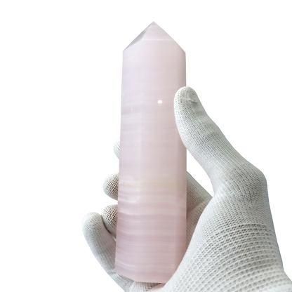 Pink calcite Tower