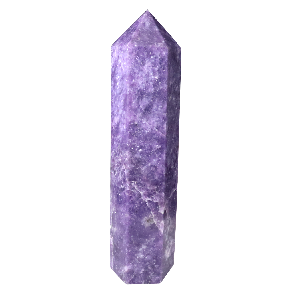 Rare Earth Lepidolite Tower