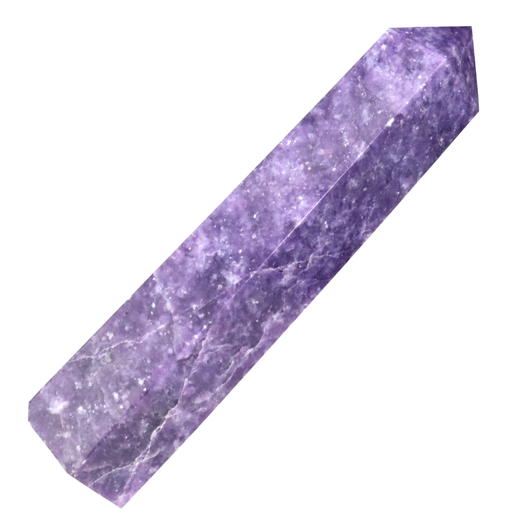 Rare Earth Lepidolite Tower