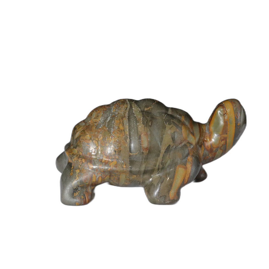 Jasper Turtle Carving
