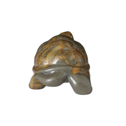 Jasper Turtle Carving